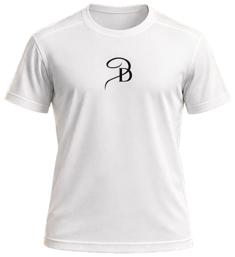 T-shirt blanc, exemple Simple
